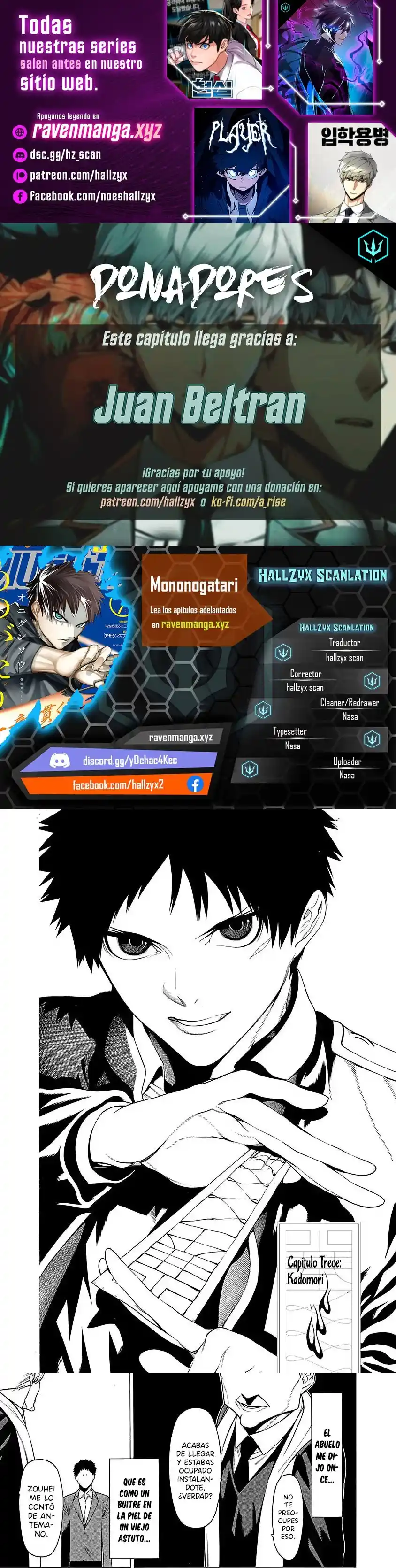 Mononogatari capítulo 13, página 1