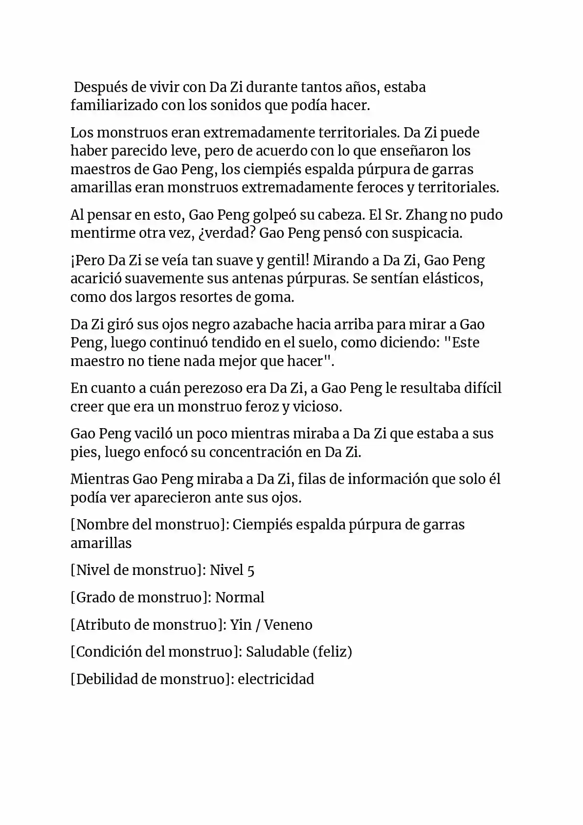 Monster Pet Evolution (Novela) capítulo 2, página 3