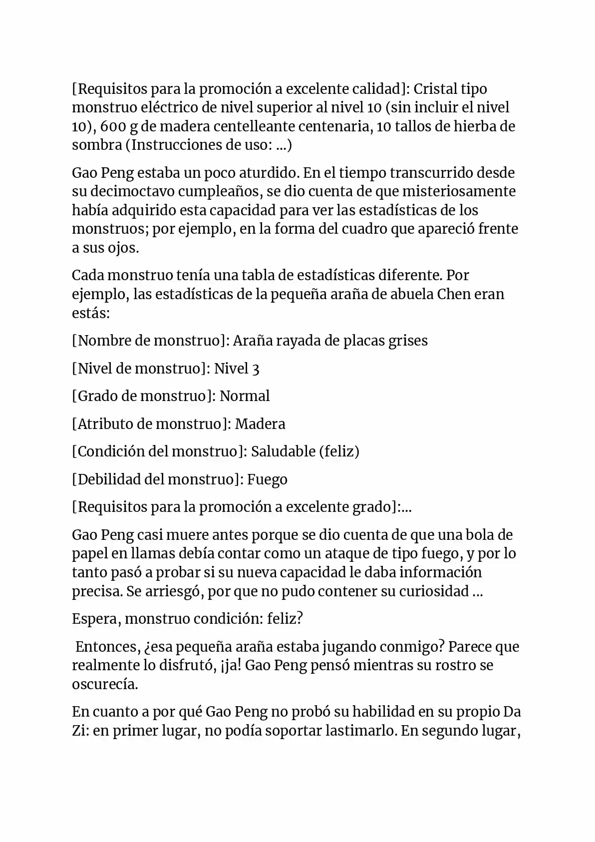 Monster Pet Evolution (Novela) capítulo 2, página 4