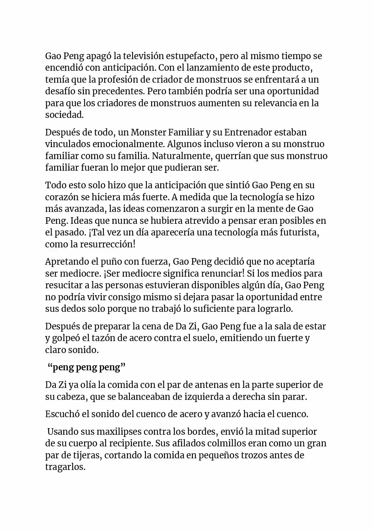 Monster Pet Evolution (Novela) capítulo 3, página 5