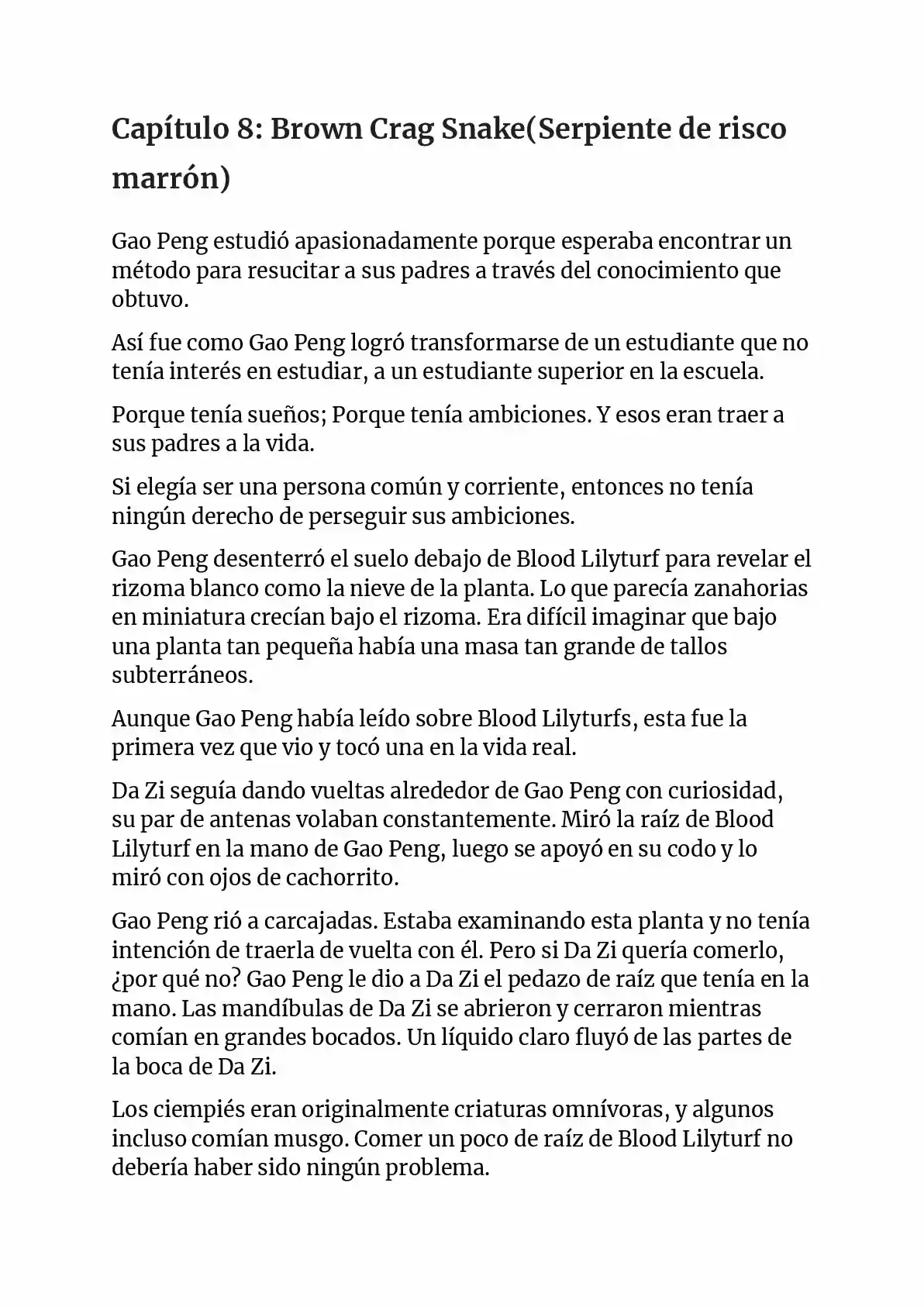 Monster Pet Evolution (Novela) capítulo 8, página 1