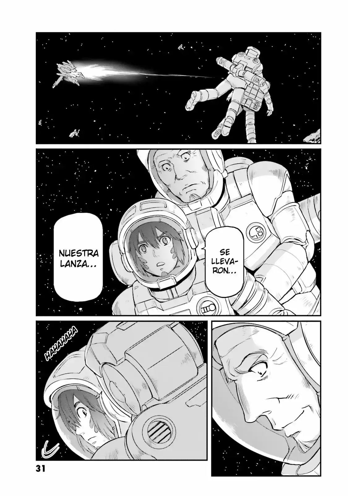 Moon Gundam capítulo 7, página 33