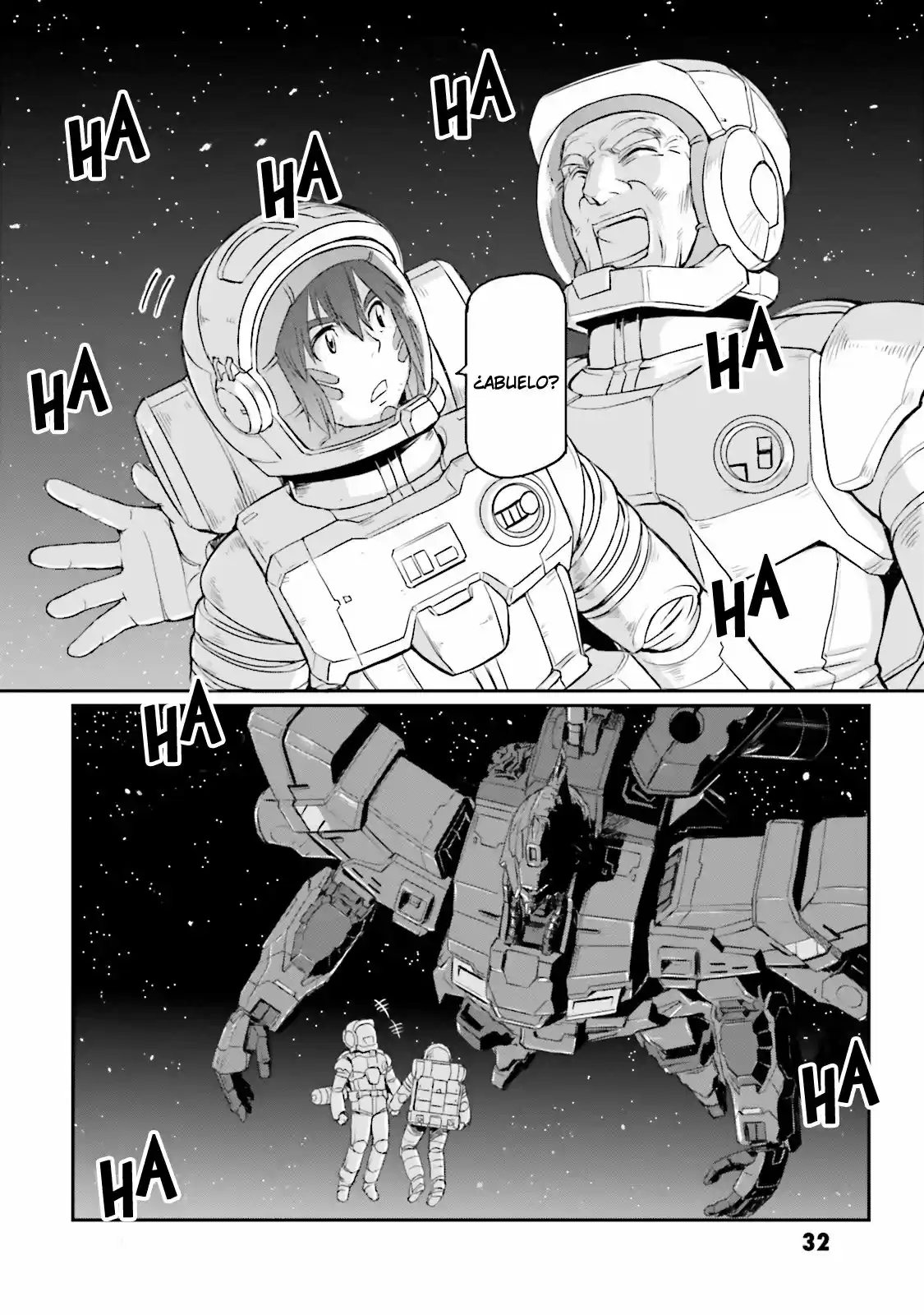 Moon Gundam capítulo 7, página 34