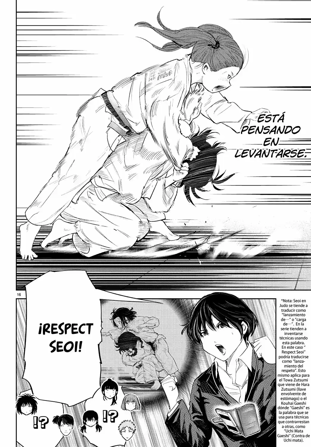 Mou Ippon capítulo 110, página 17