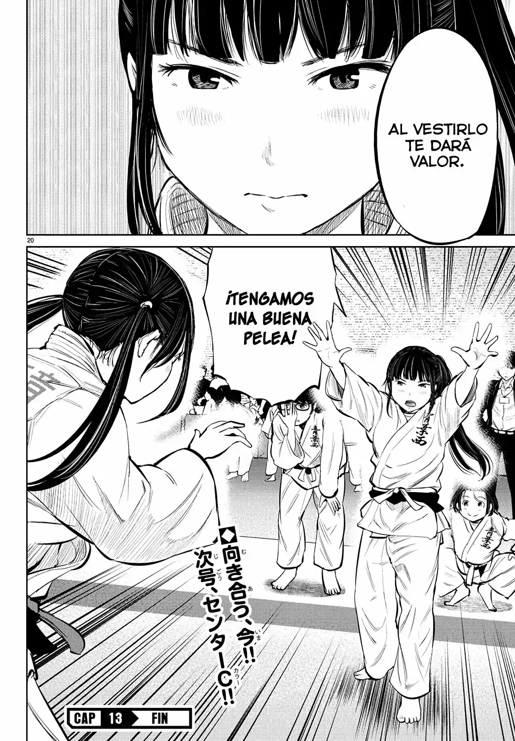 Mou Ippon capítulo 13, página 21