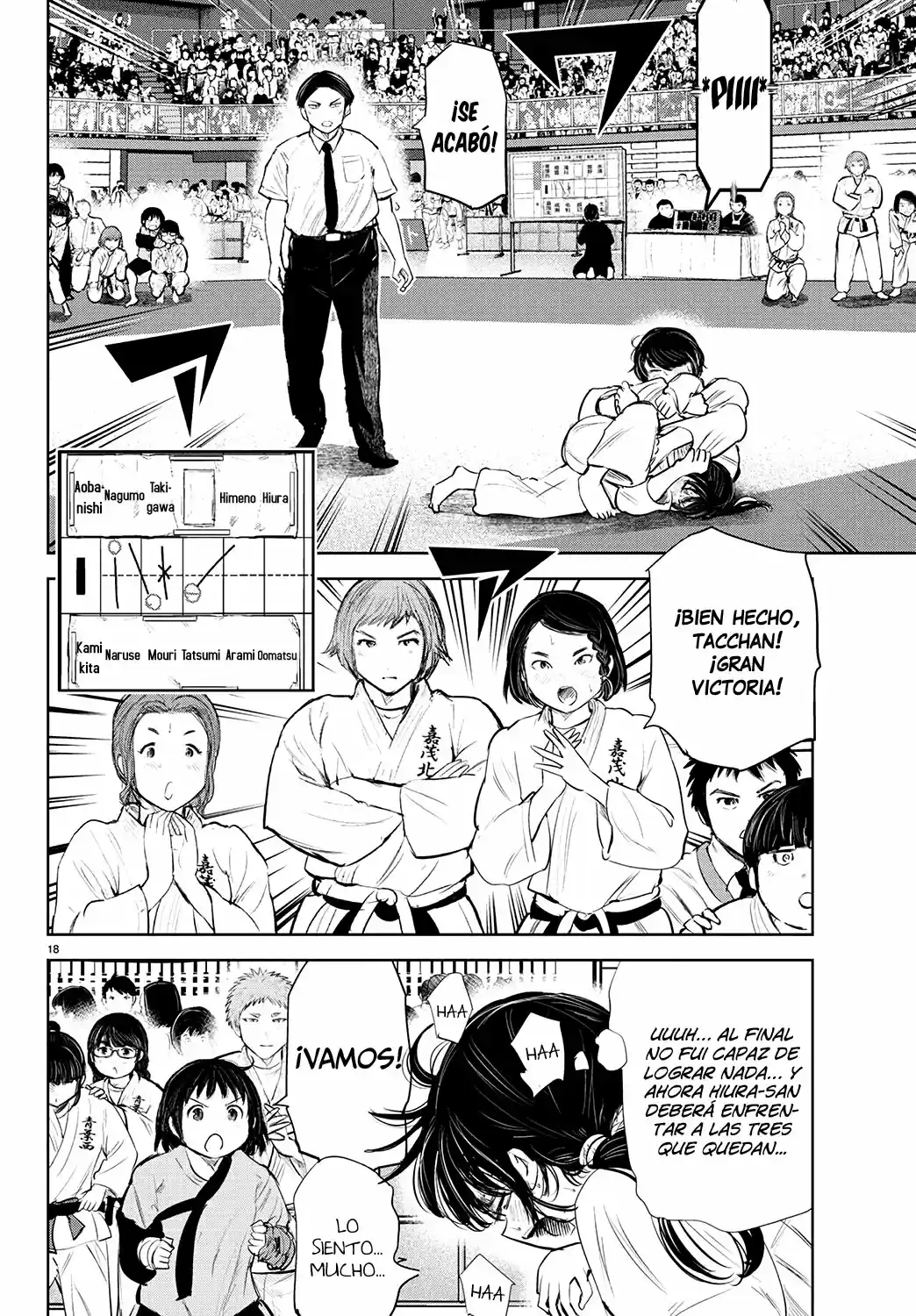 Mou Ippon capítulo 155, página 19