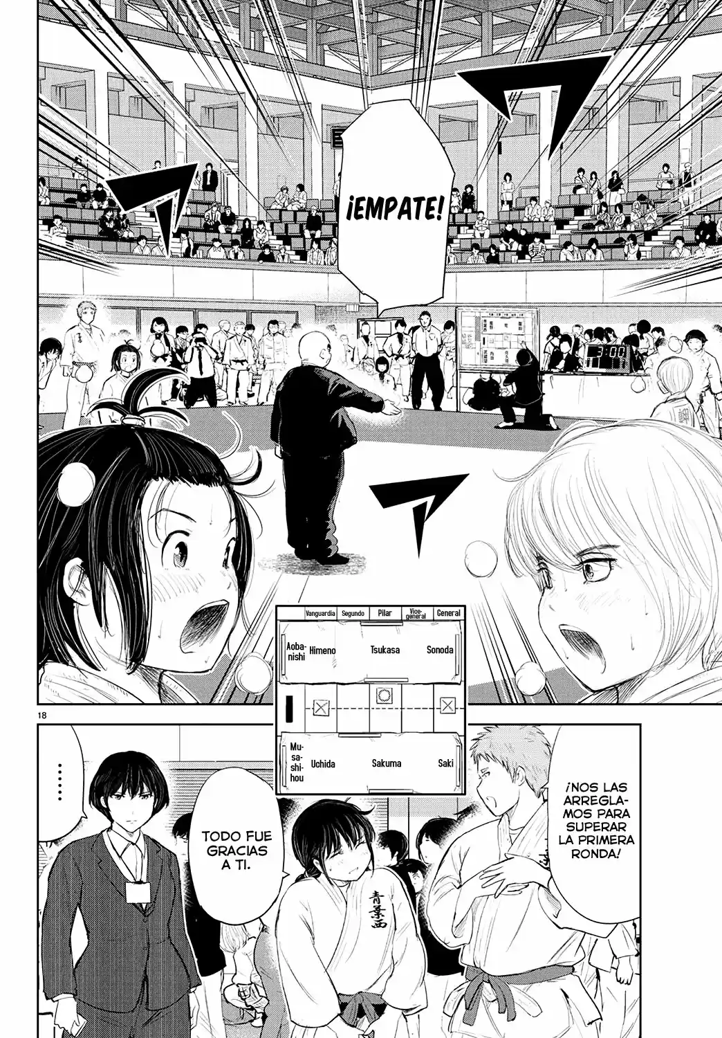 Mou Ippon capítulo 166, página 17