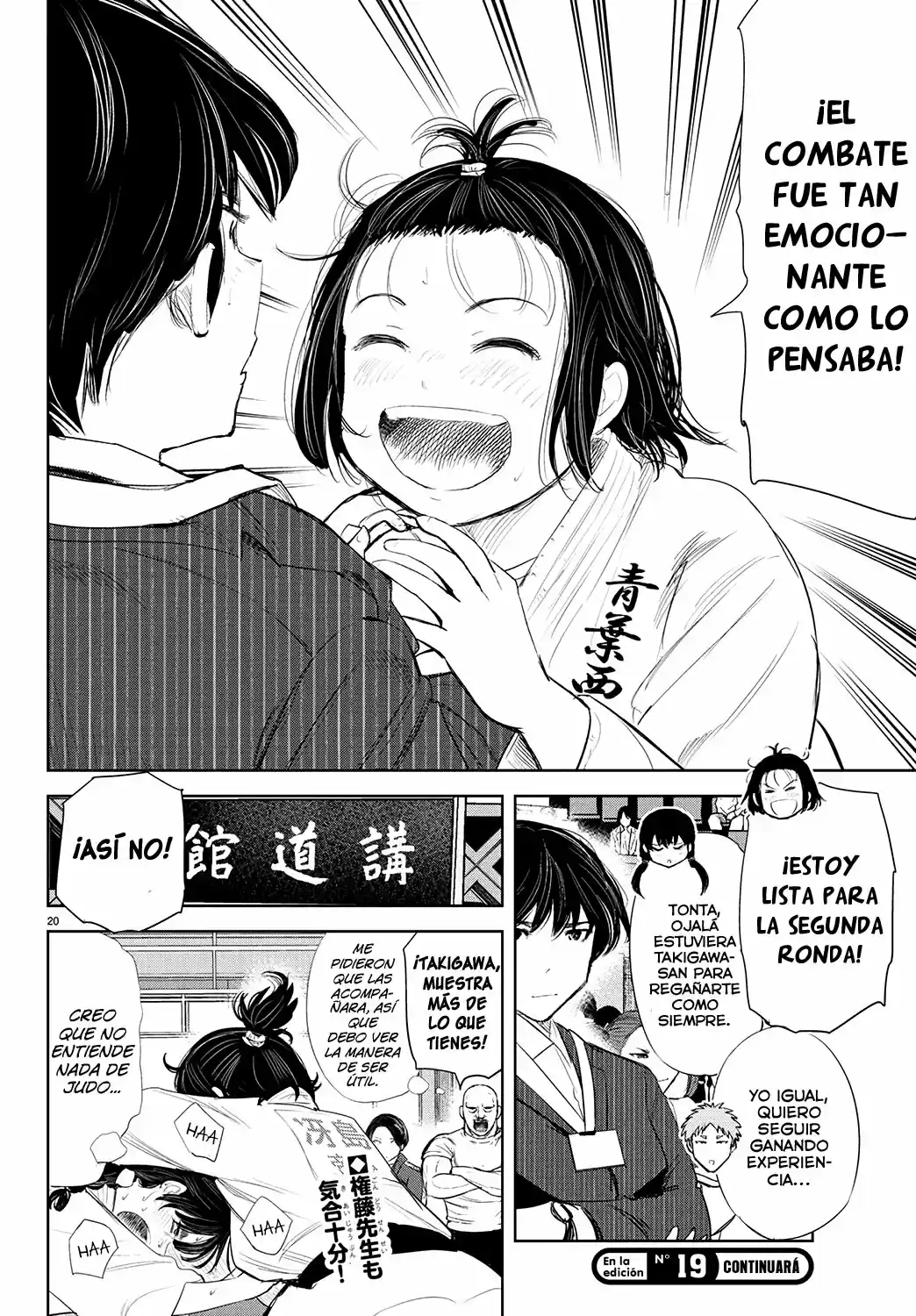 Mou Ippon capítulo 166, página 19