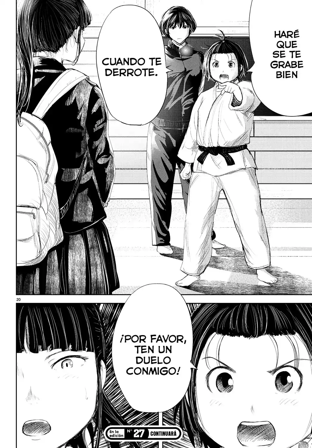 Mou Ippon capítulo 173, página 21