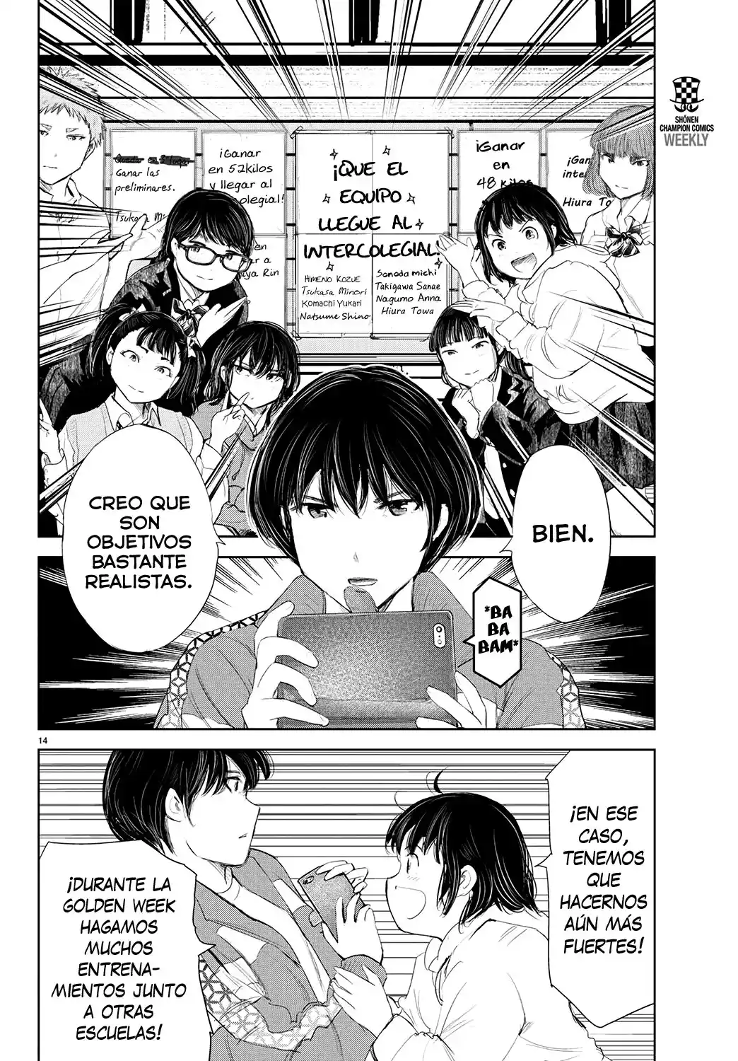 Mou Ippon capítulo 192, página 14