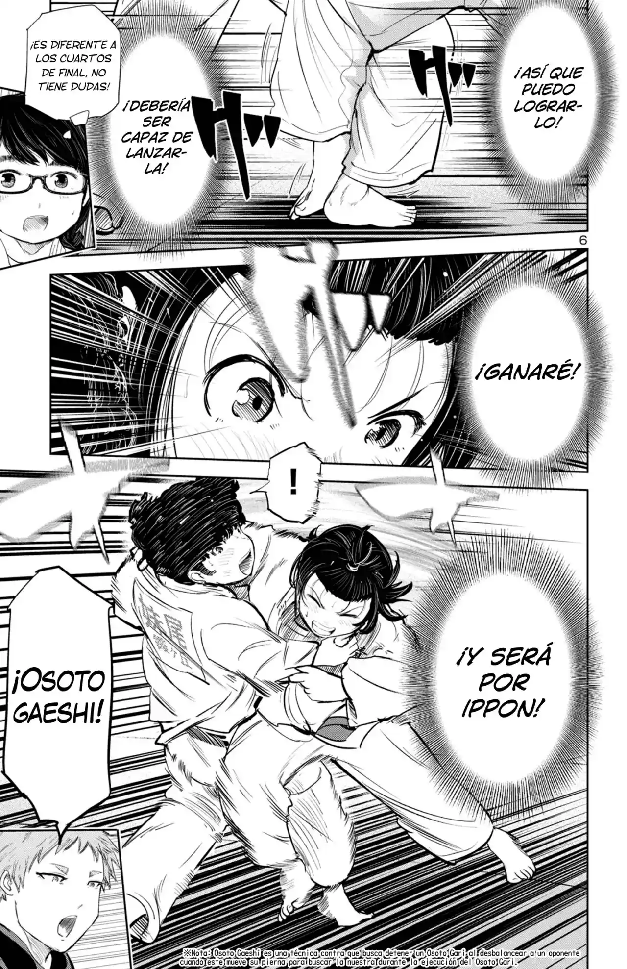 Mou Ippon capítulo 214, página 5