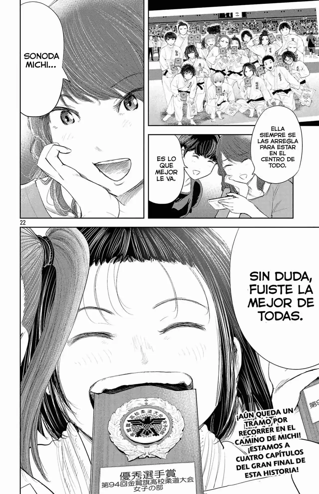 Mou Ippon capítulo 263, página 18