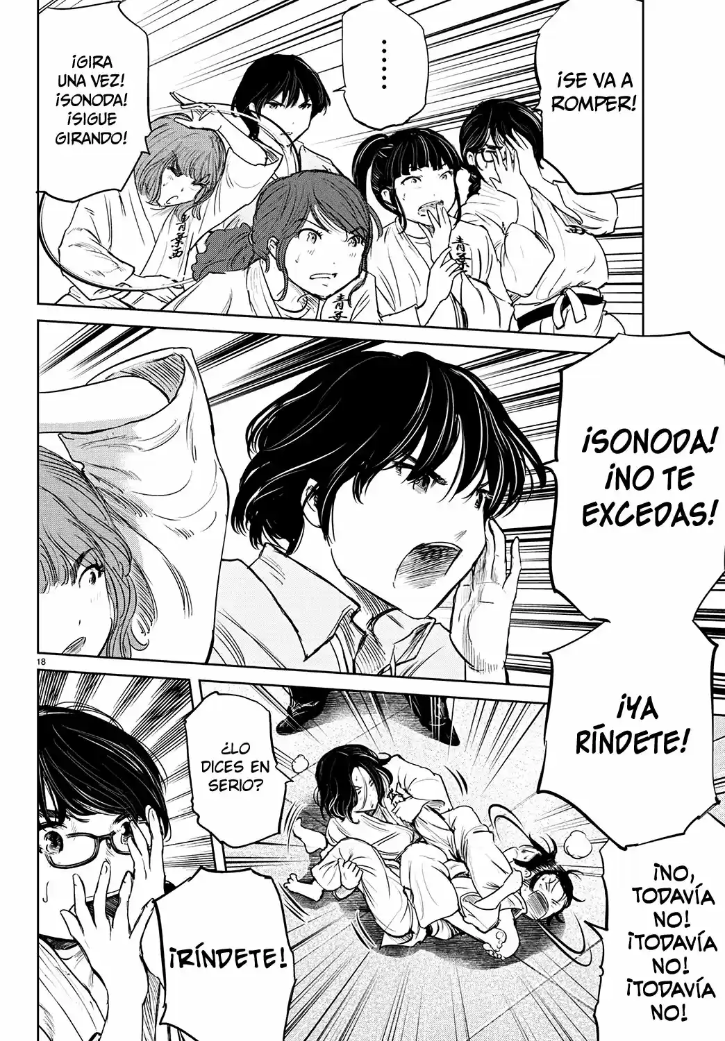 Mou Ippon capítulo 44, página 17