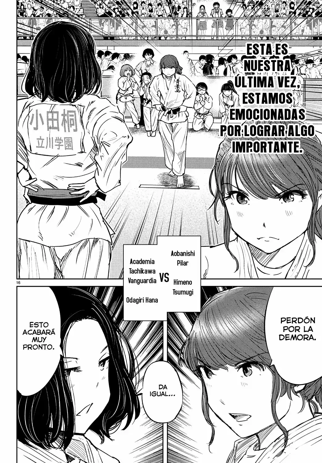 Mou Ippon capítulo 46, página 17