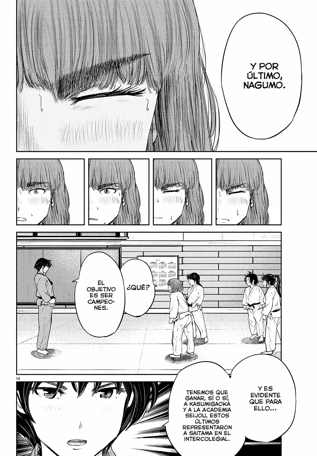 Mou Ippon capítulo 61, página 14