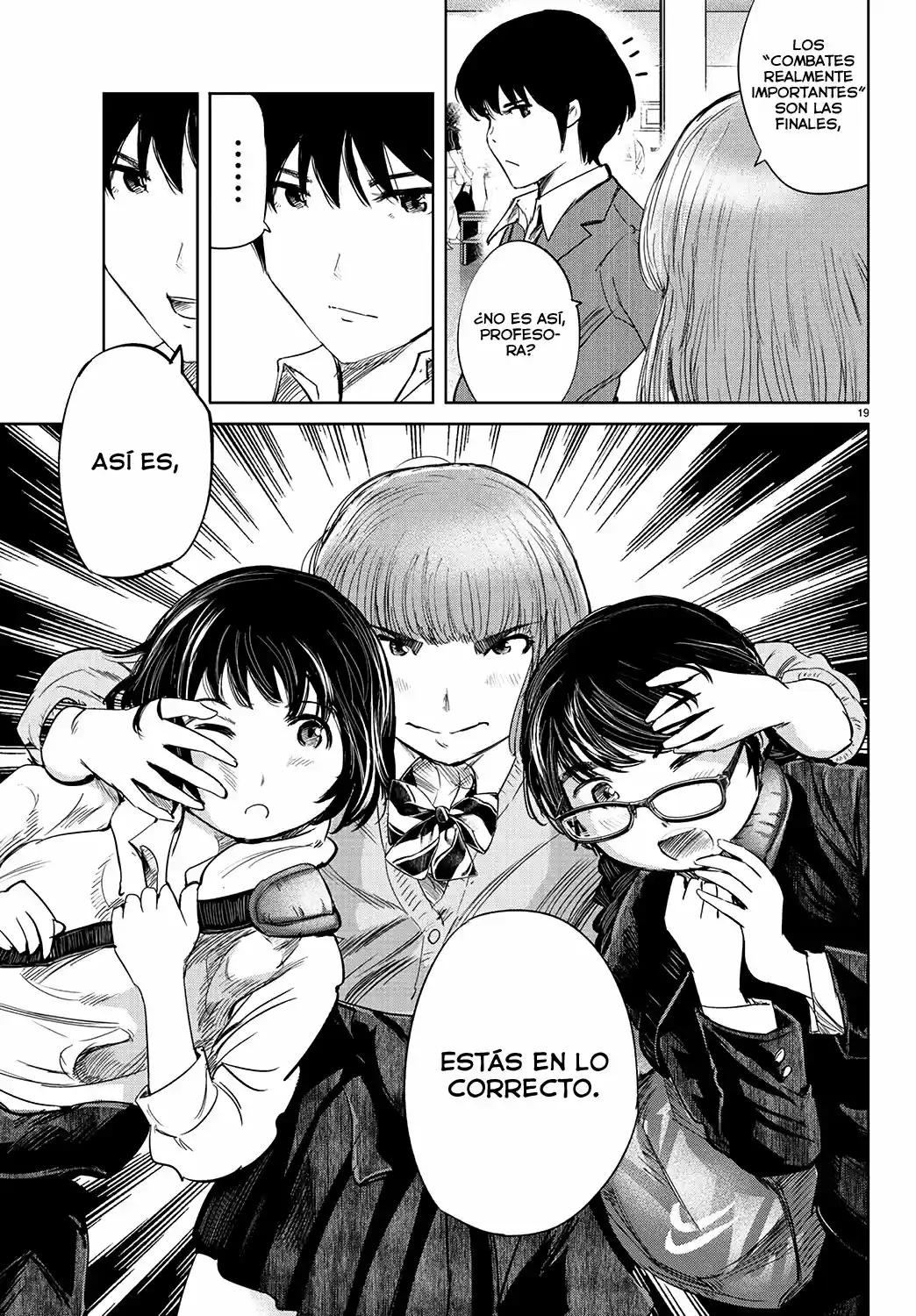 Mou Ippon capítulo 64, página 19