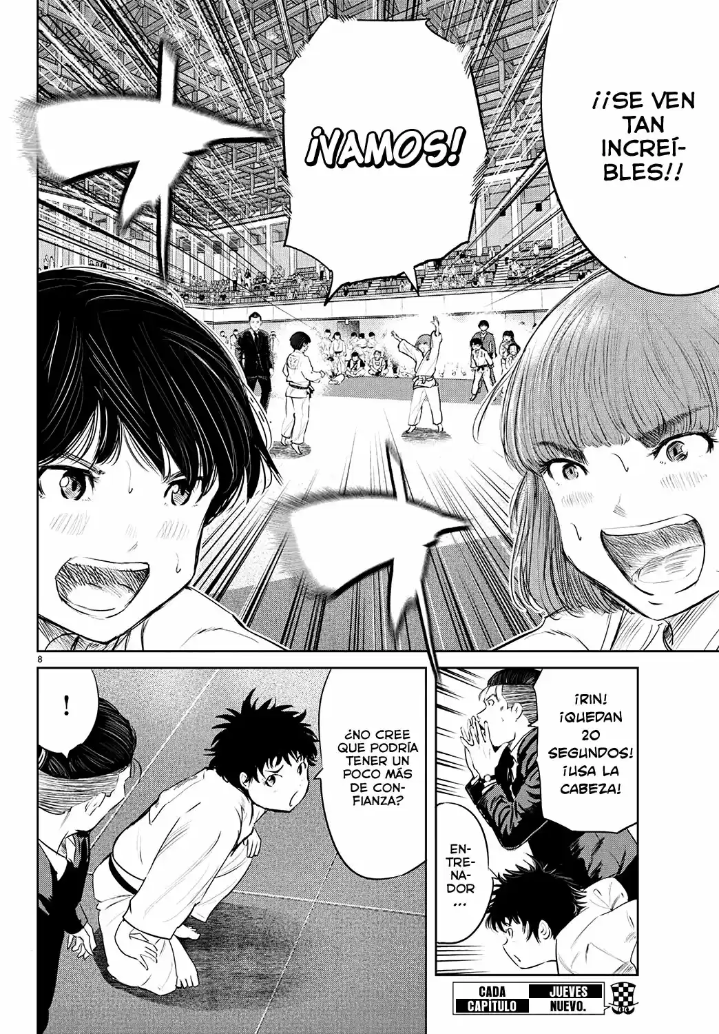 Mou Ippon capítulo 68, página 8
