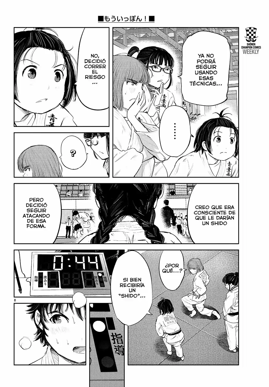 Mou Ippon capítulo 71, página 9