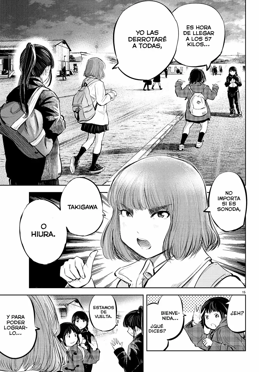 Mou Ippon capítulo 85, página 16