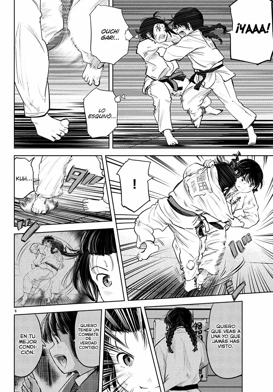 Mou Ippon capítulo 90, página 9