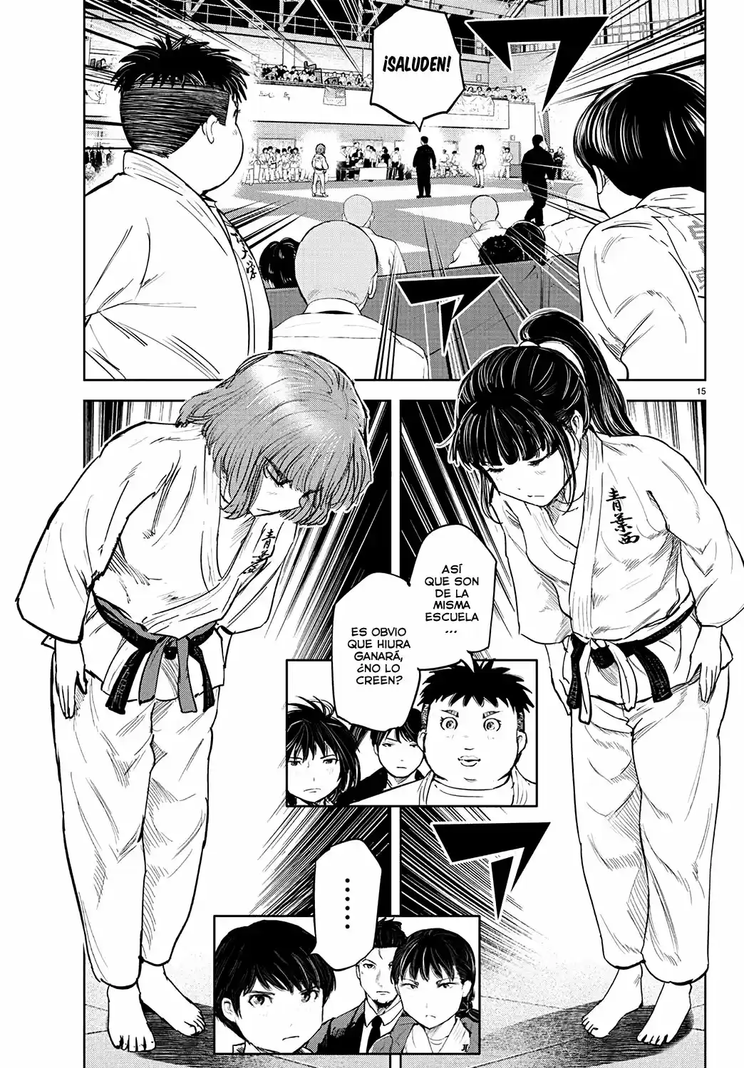 Mou Ippon capítulo 92, página 15