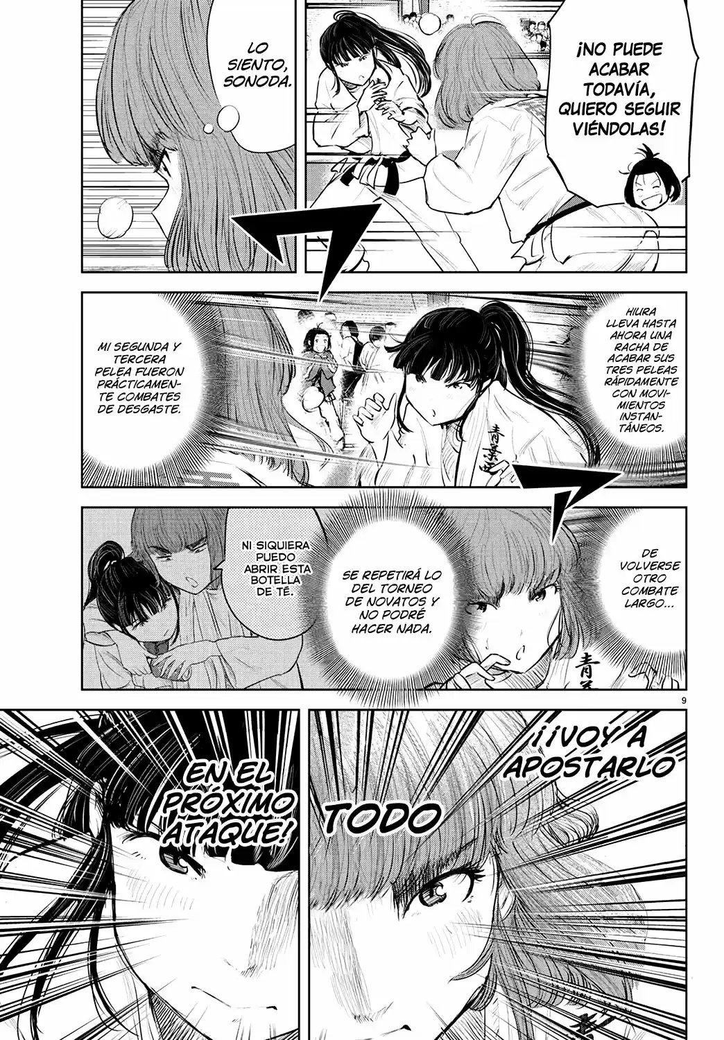 Mou Ippon capítulo 93, página 10
