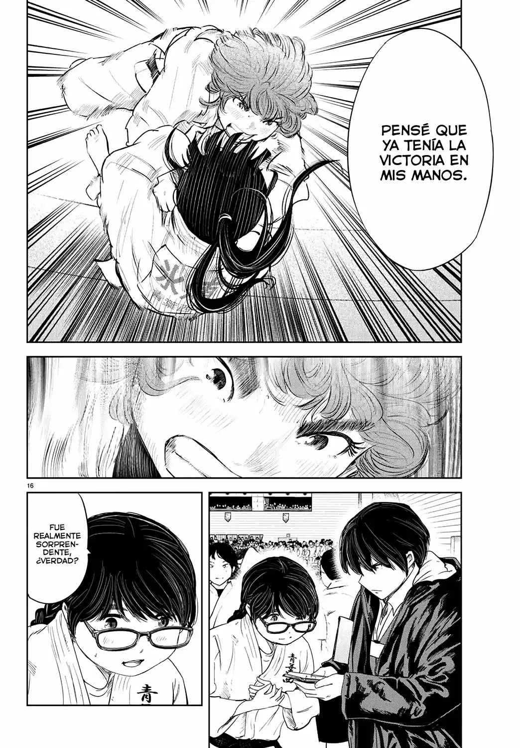 Mou Ippon capítulo 93, página 16