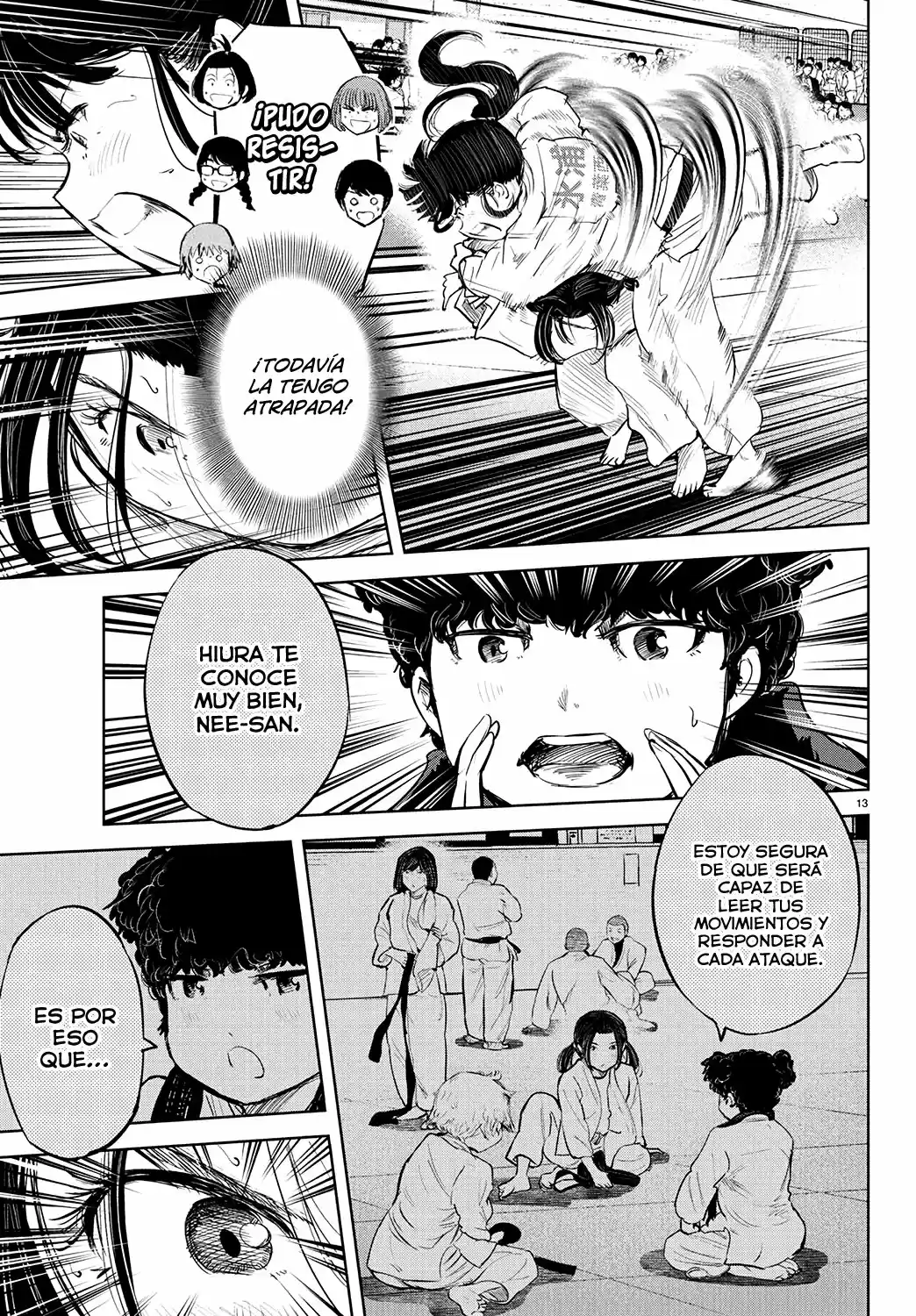 Mou Ippon capítulo 95, página 13