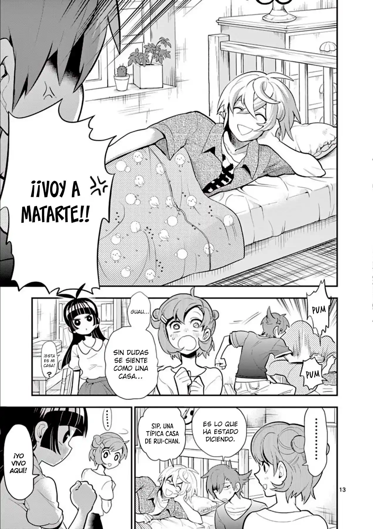 Moukin-chan capítulo 49, página 14