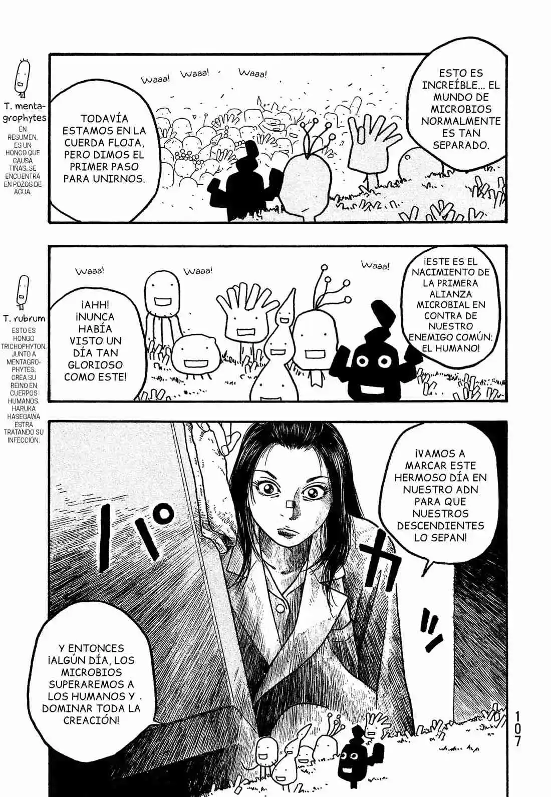 Moyashimon capítulo 17, página 15