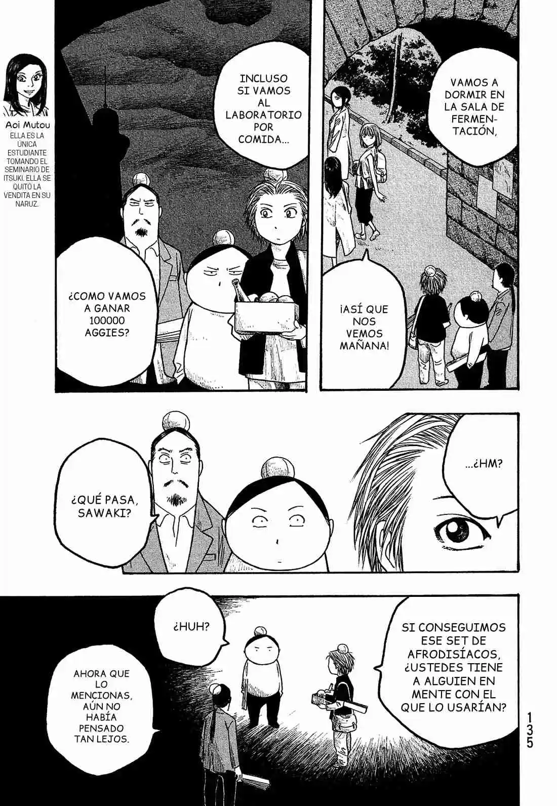 Moyashimon capítulo 19, página 8
