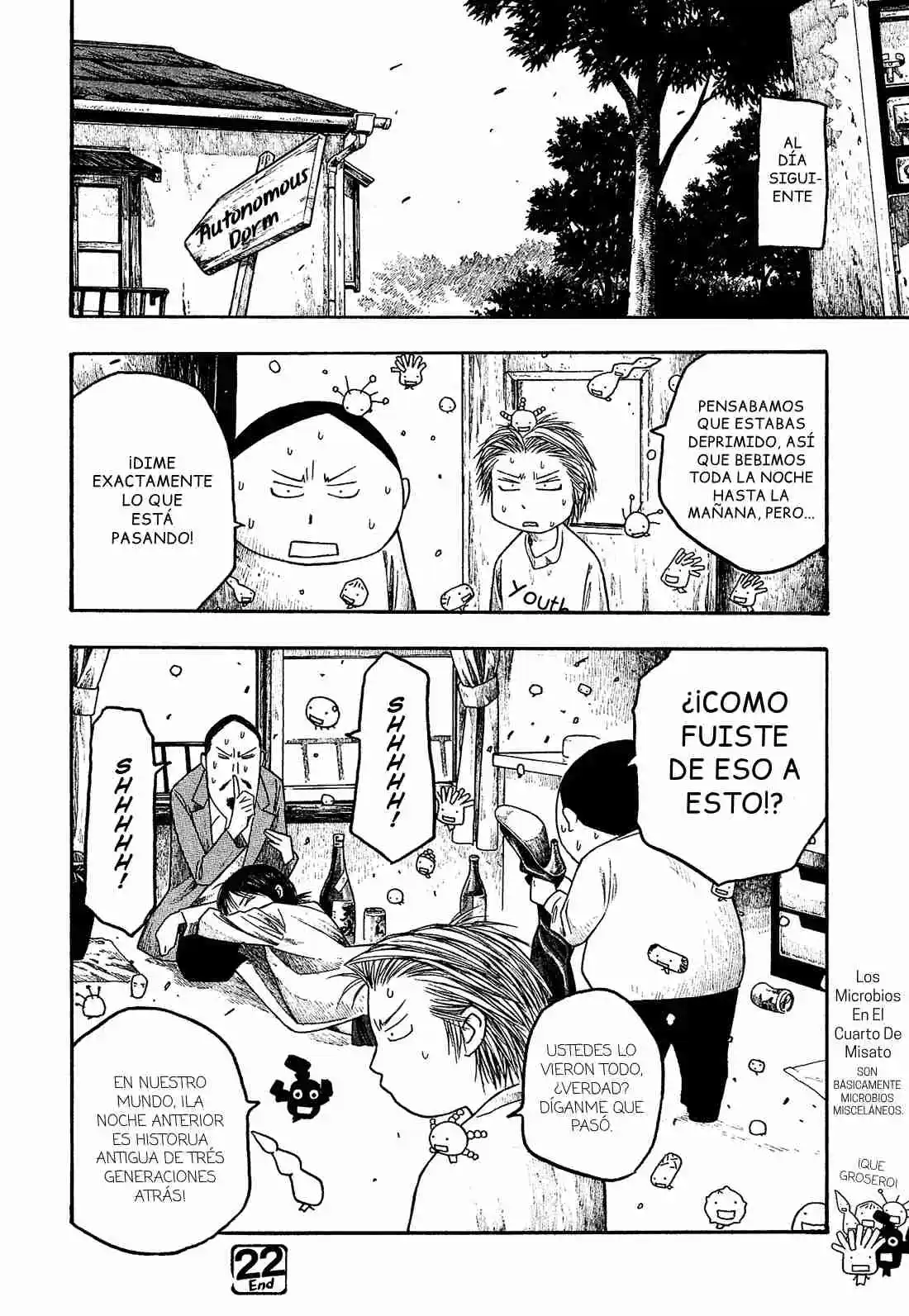 Moyashimon capítulo 22, página 18