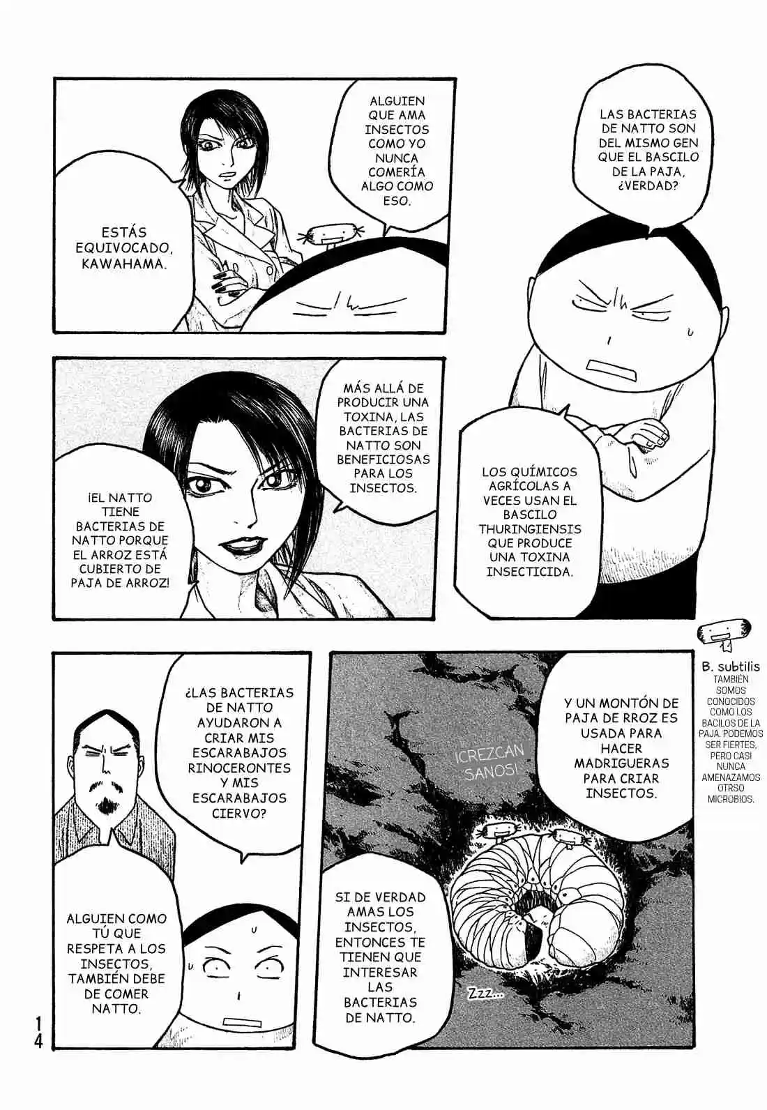 Moyashimon capítulo 24, página 15