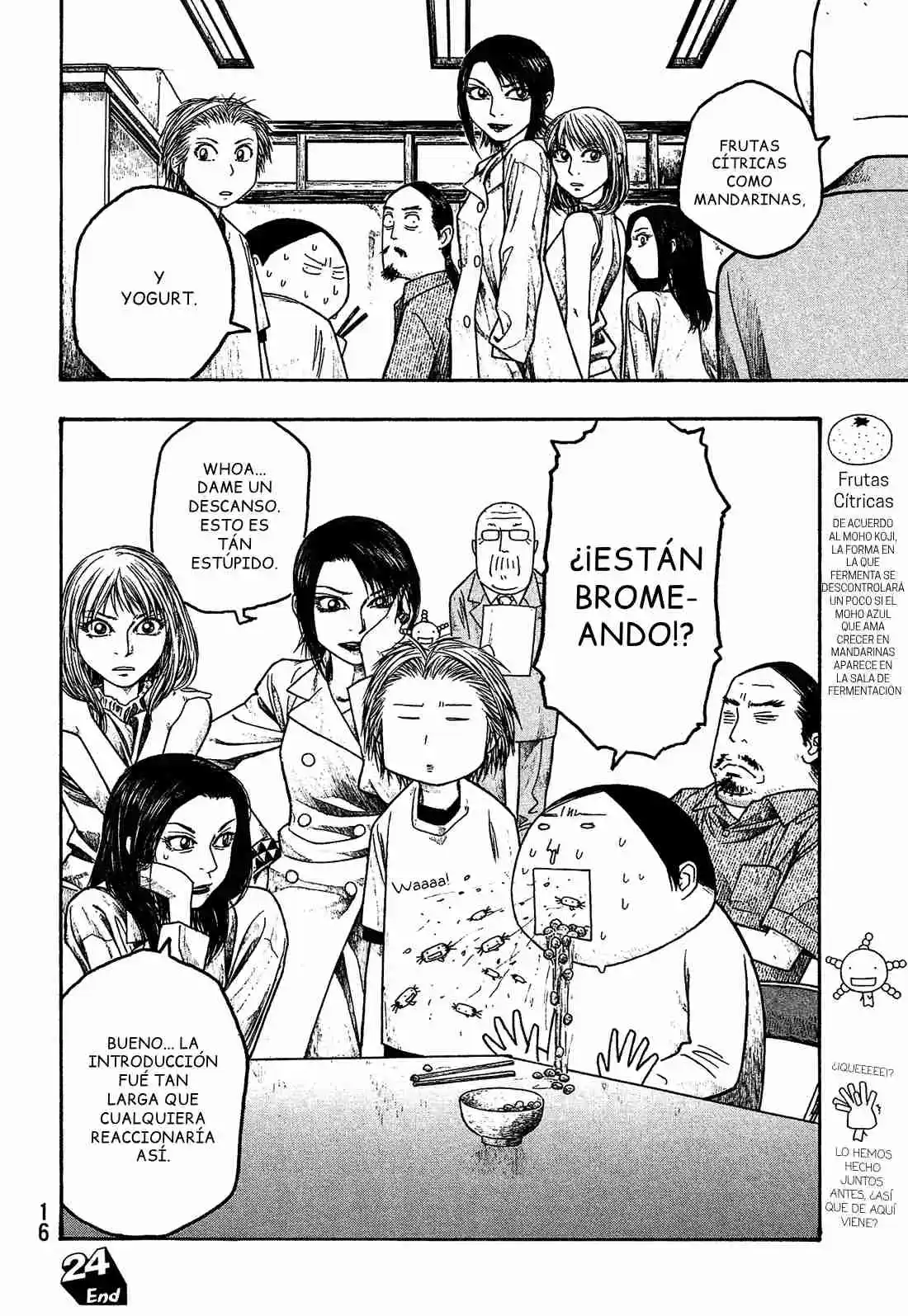Moyashimon capítulo 24, página 17