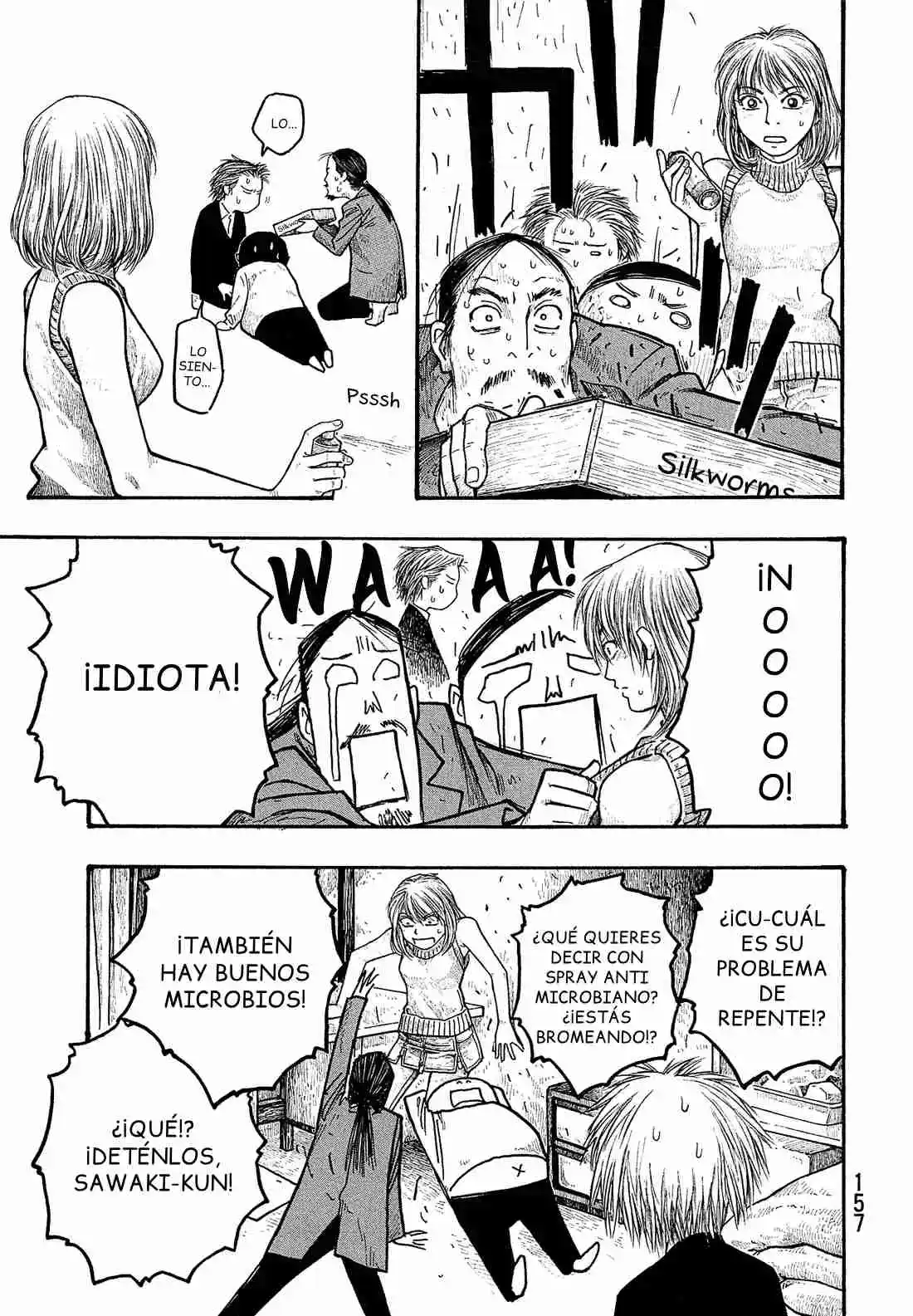 Moyashimon capítulo 8, página 14