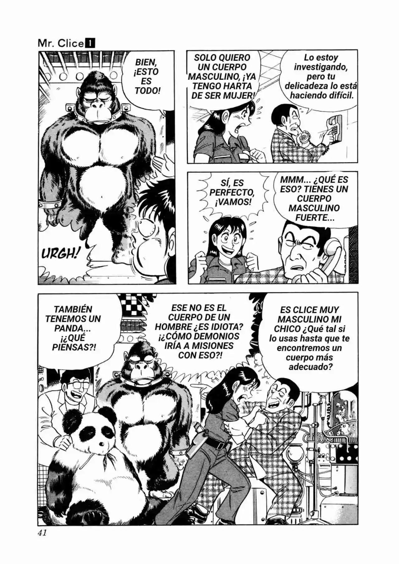 Mr. Clice capítulo 1, página 40