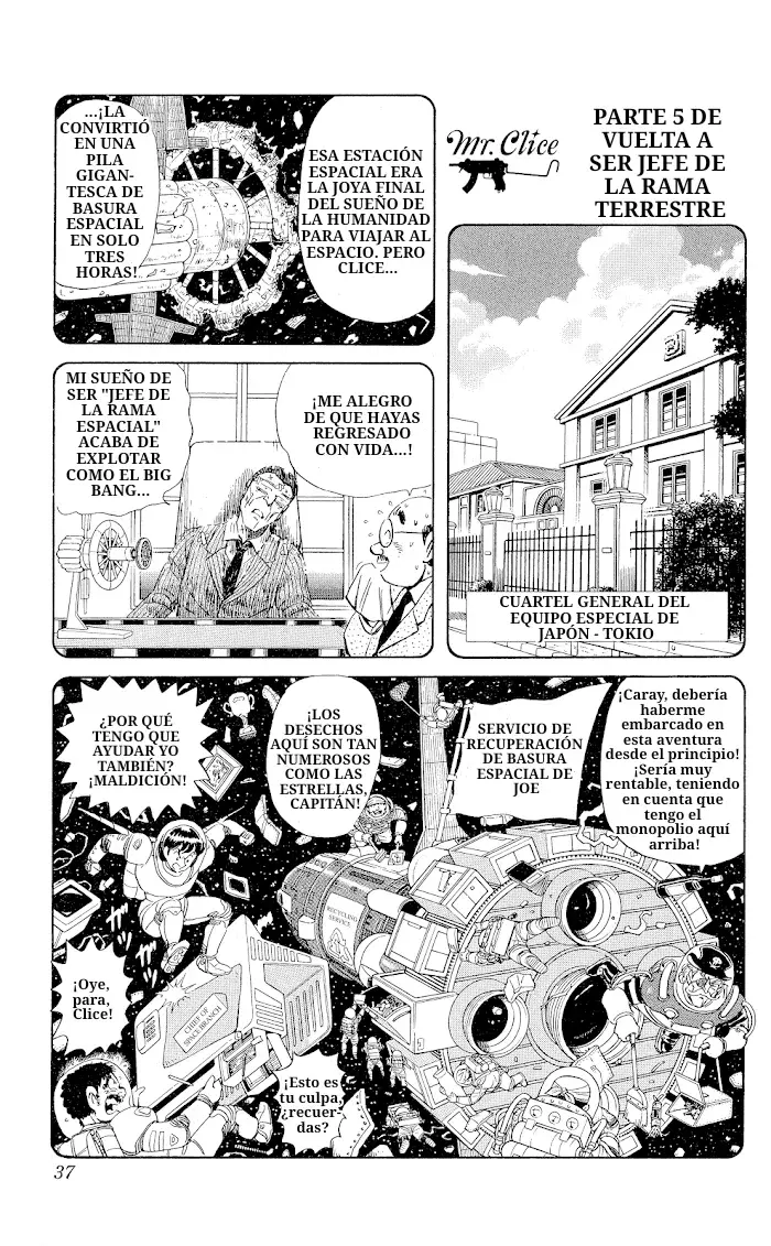 Mr. Clice capítulo 21, página 34