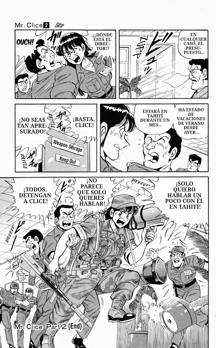 Mr. Clice capítulo 9, página 45