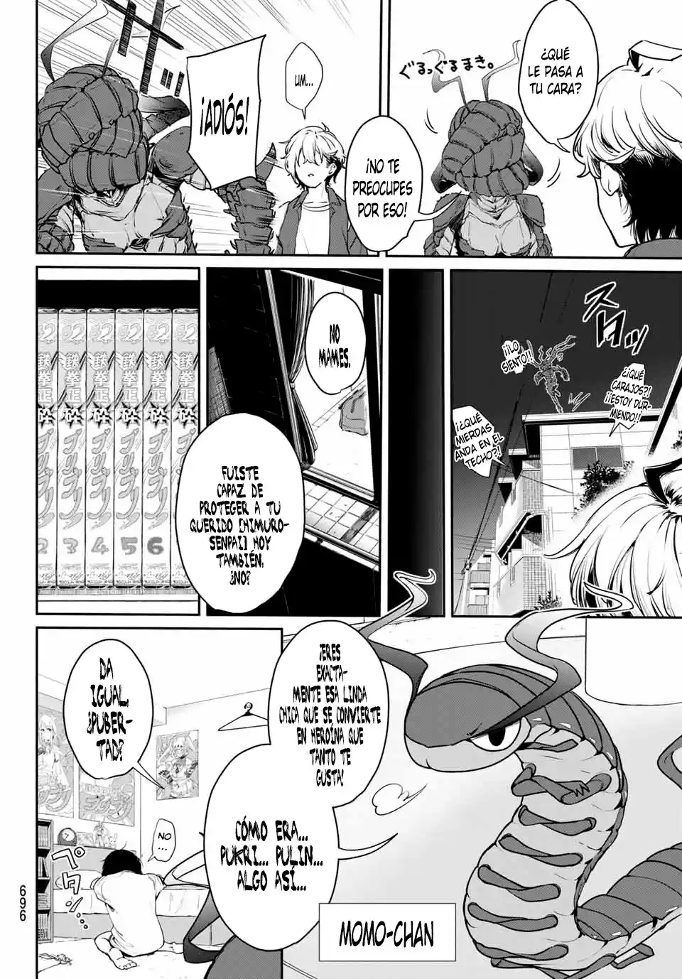 Mushijo capítulo 0, página 8