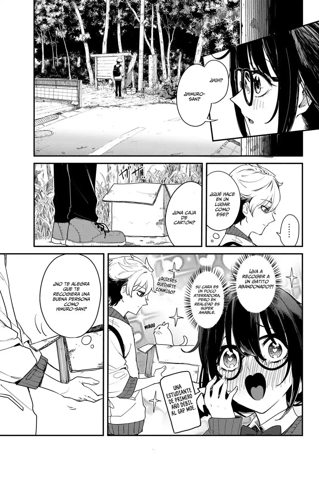 Mushijo capítulo 1, página 8