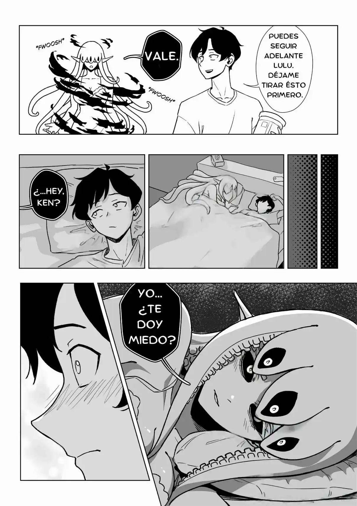 My Eldritch Girlfriend capítulo 2, página 3