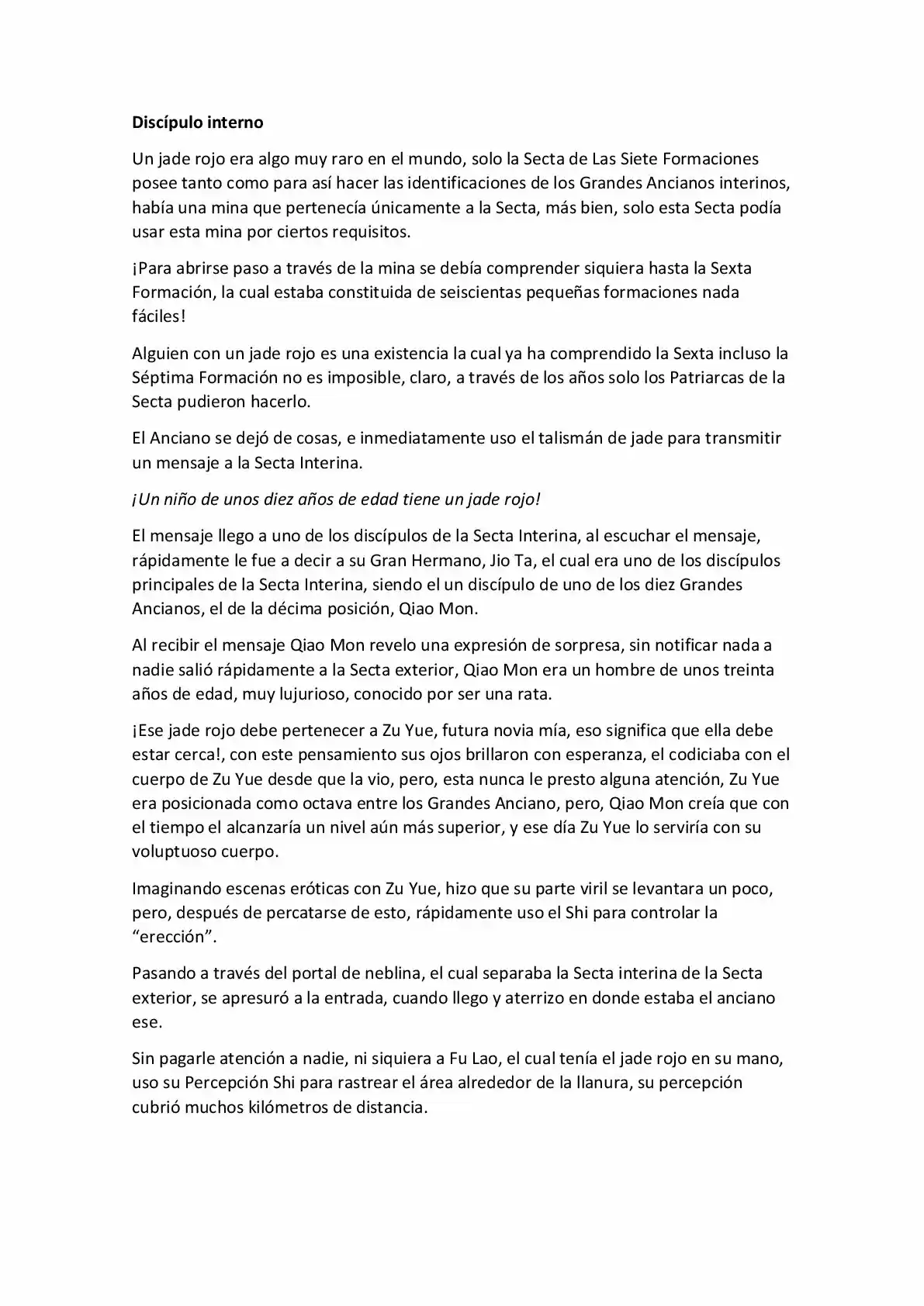 My Load! (Novela) capítulo 21, página 1