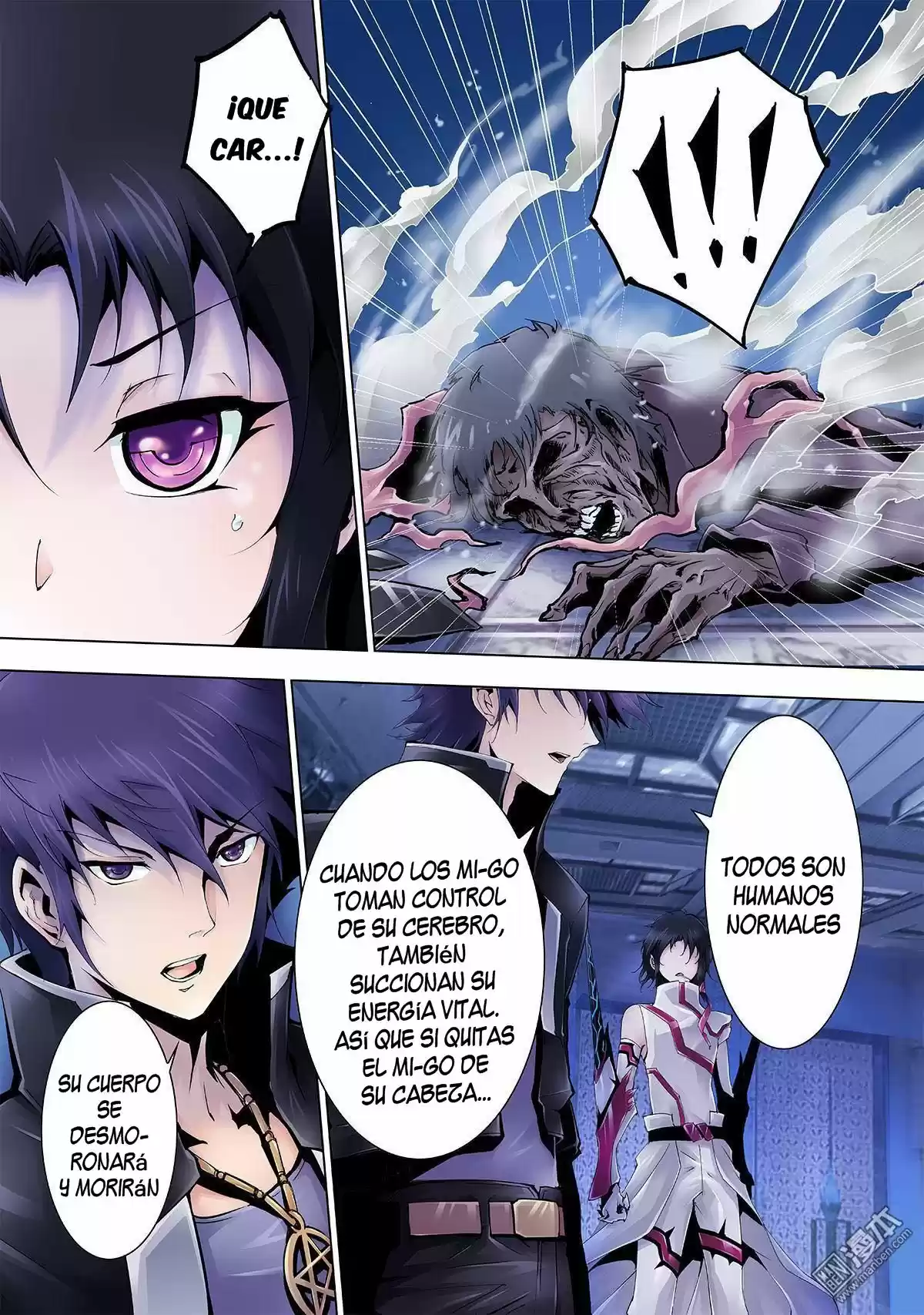 MYTH FRONT capítulo 3, página 9