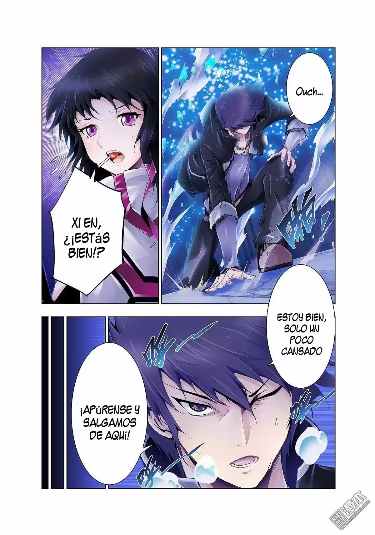 MYTH FRONT capítulo 3, página 17