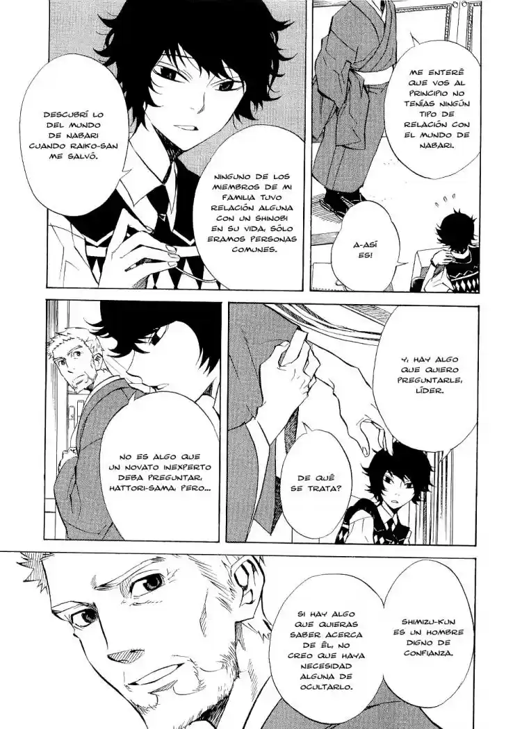 Nabari No Ou capítulo 21, página 8
