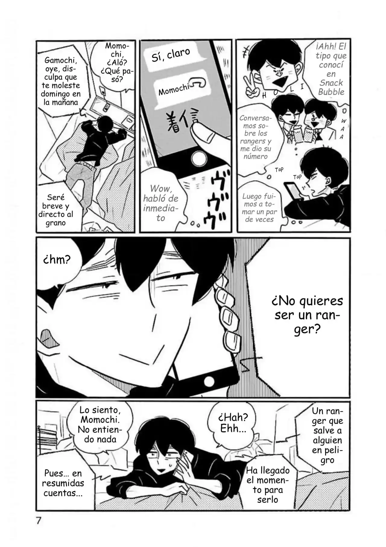 Nagi No Oitoma capítulo 37, página 8