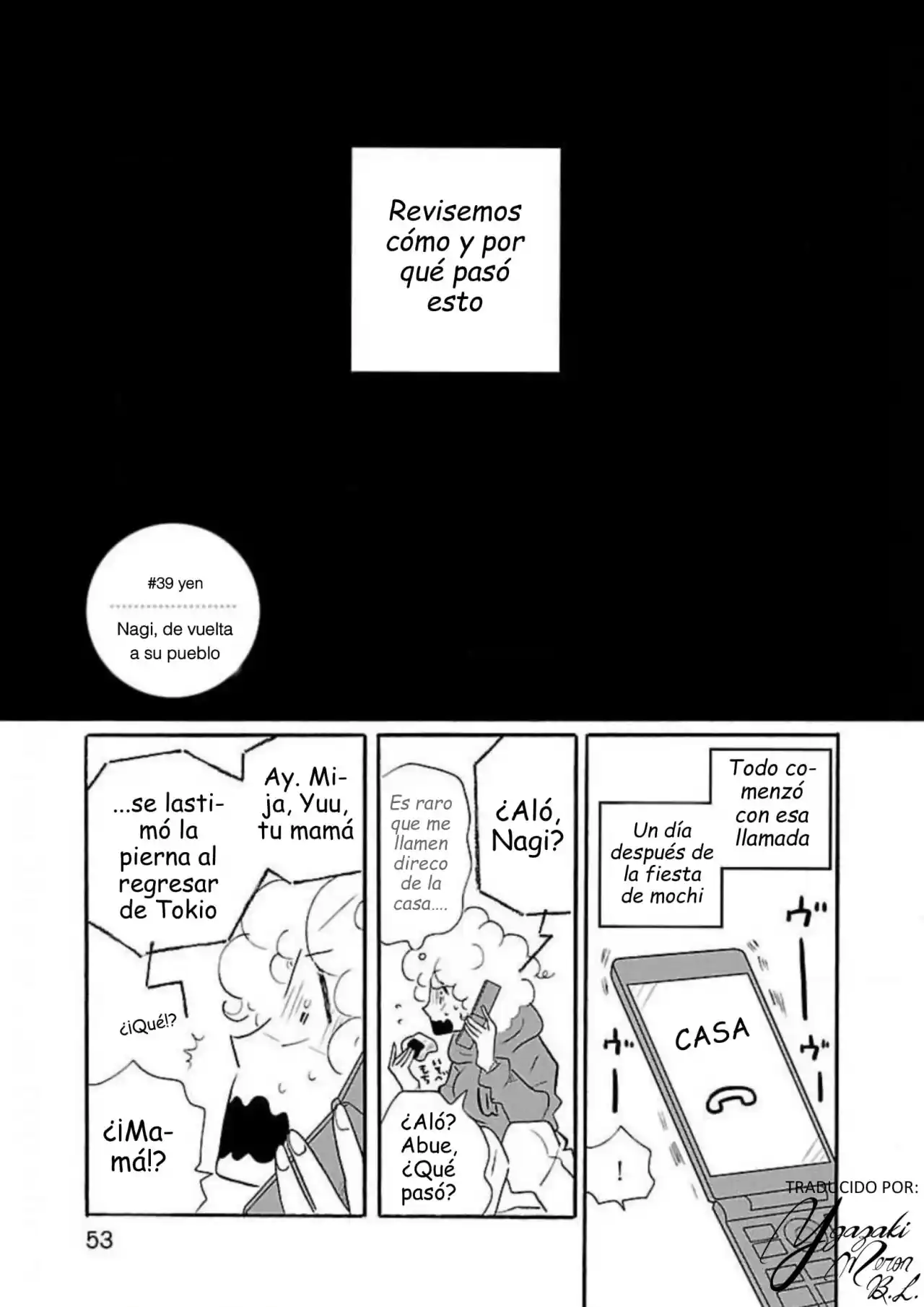 Nagi No Oitoma capítulo 39, página 1