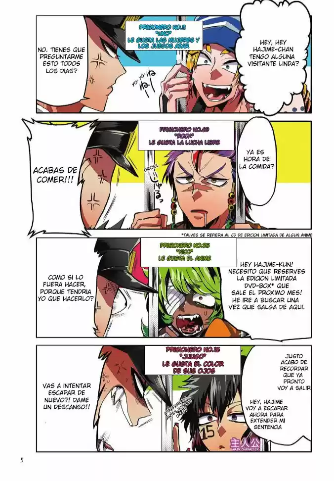 Nanbaka capítulo 1, página 5