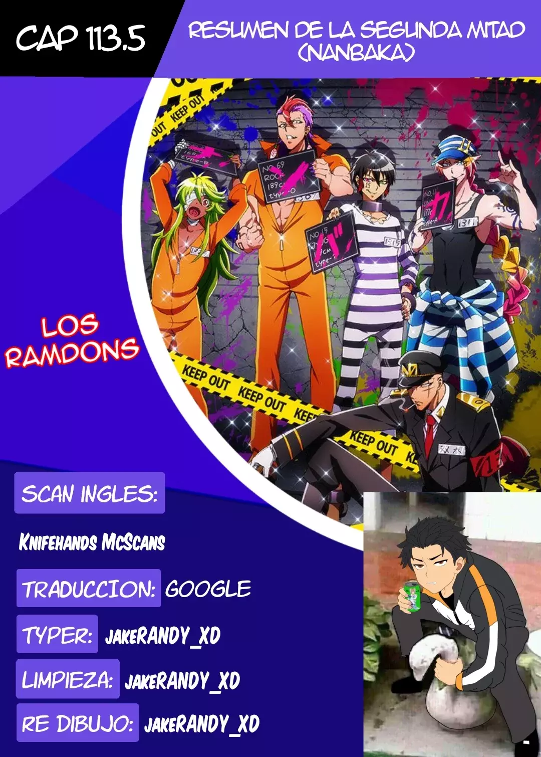 Nanbaka capítulo 113.5, página 1