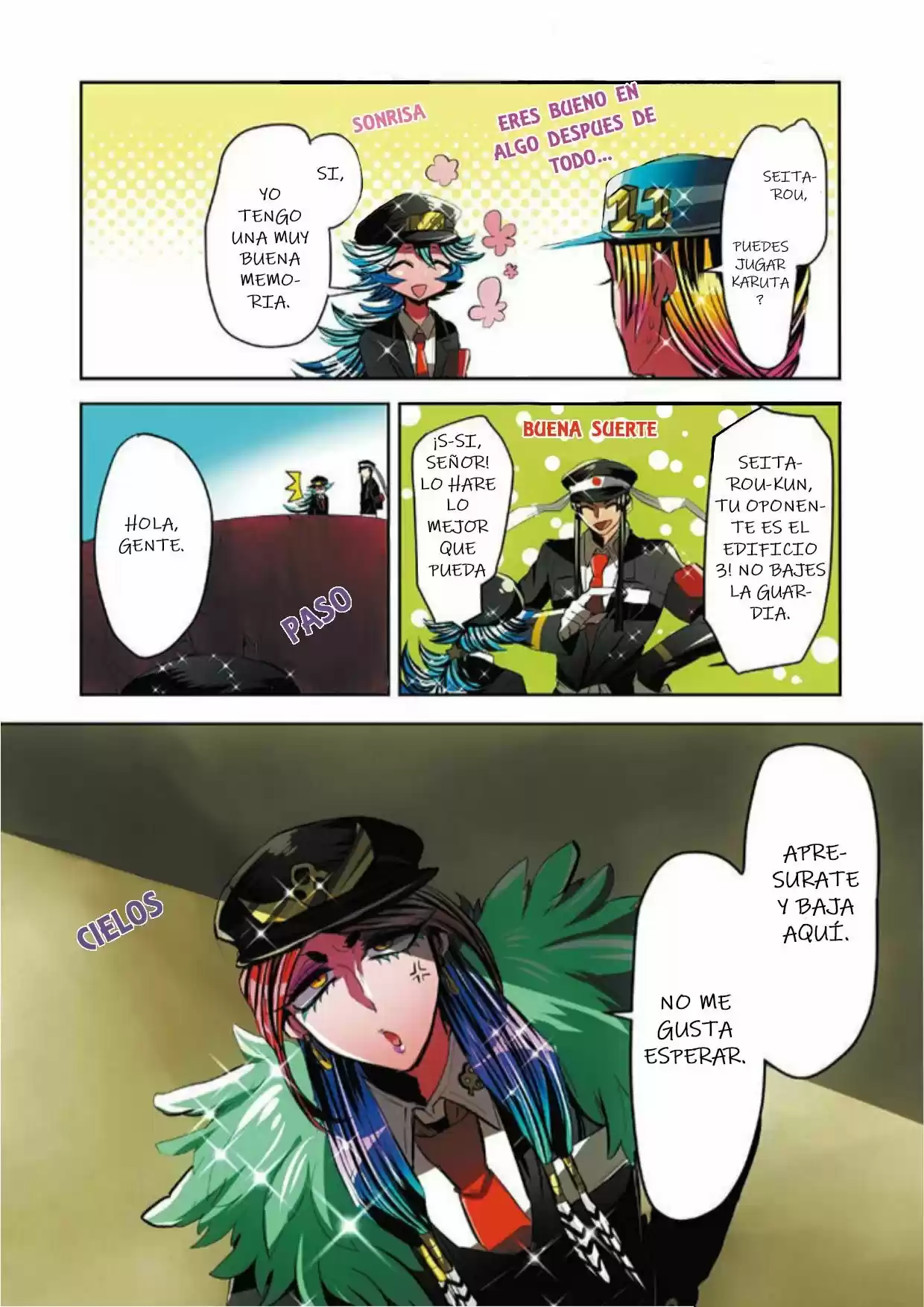 Nanbaka capítulo 17, página 2